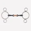 Shires Two Ring Sweet Iron Gag Bit