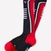 AriatTek Slimline Performance Socks - Navy/Red