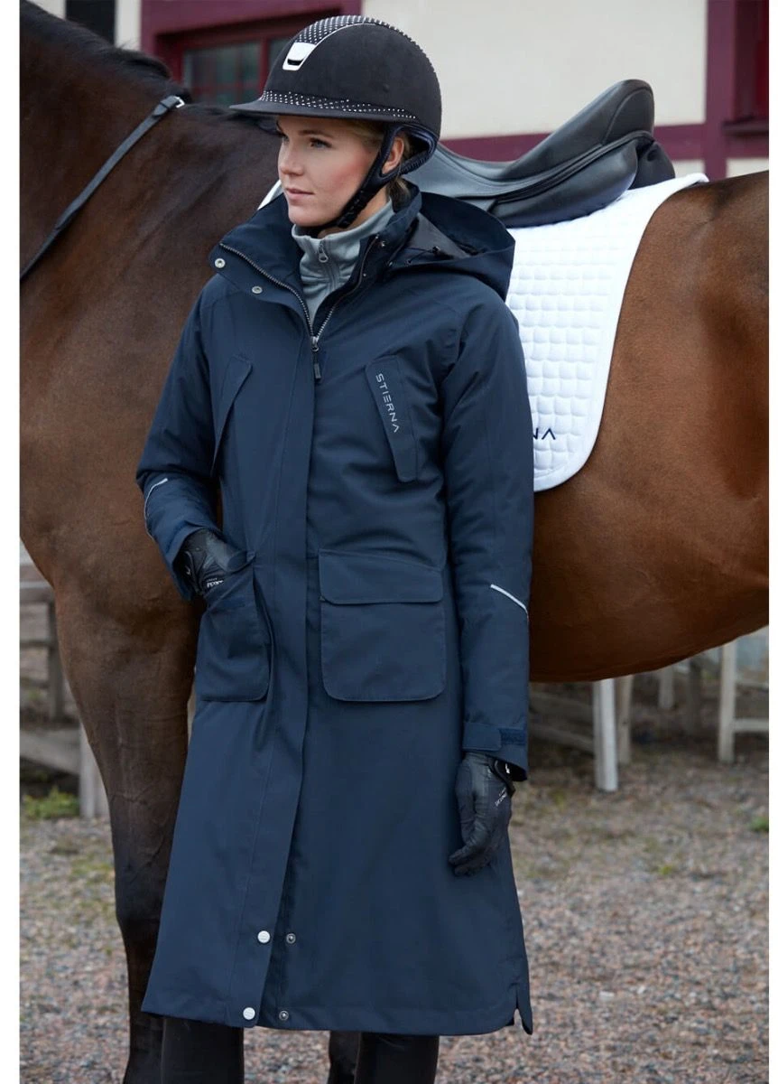 Stierna Stella Winter Coat - Midnight Navy