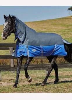 Weatherbeeta Comfitec Premier Thinsulate Turnout - Grey/Blue