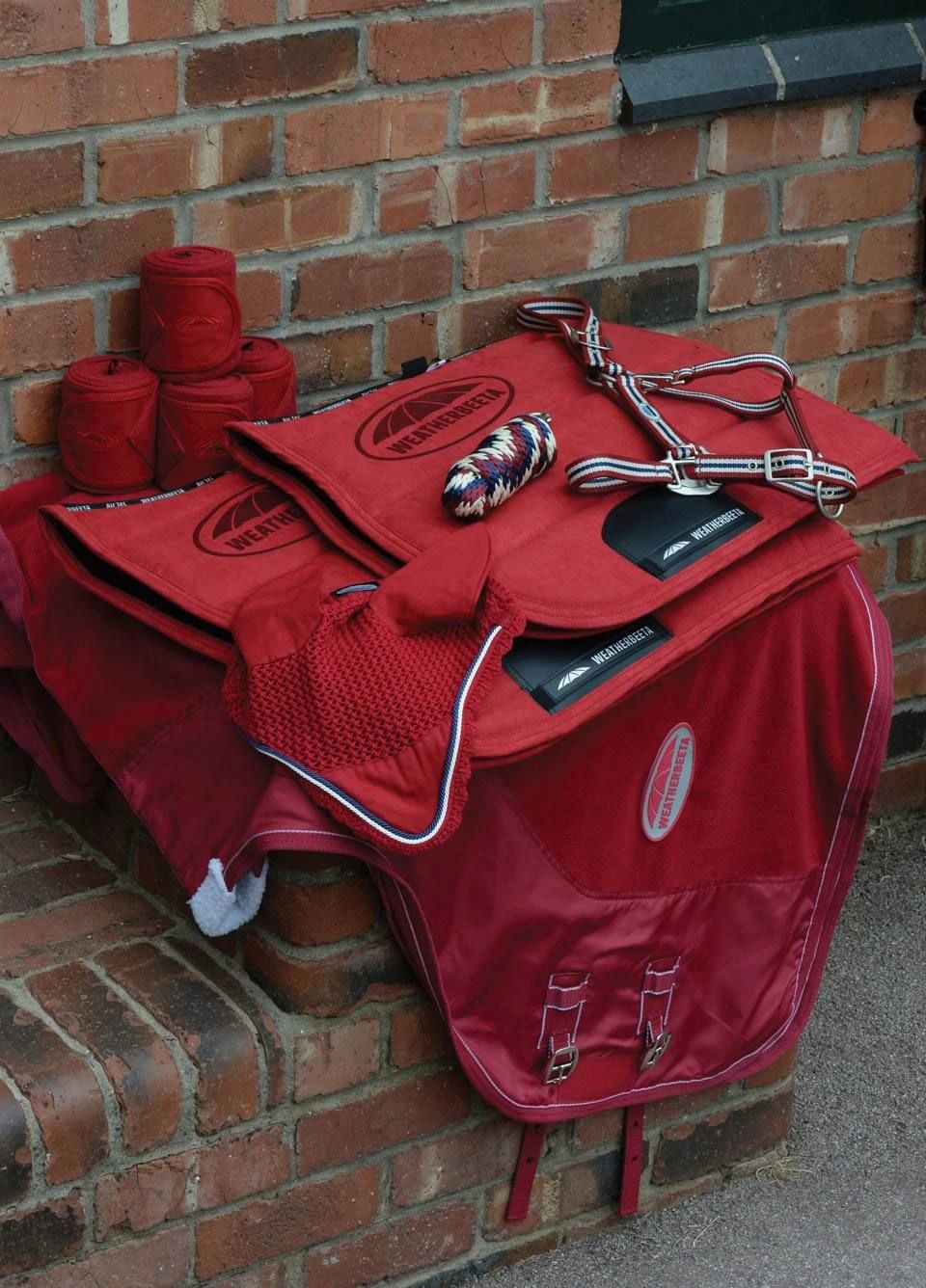 Weatherbeeta Coordinate Headcollar - Ruby