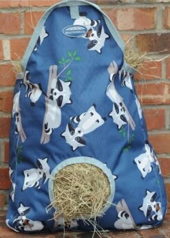 Weatherbeeta Hay Bag - Raccoon Print