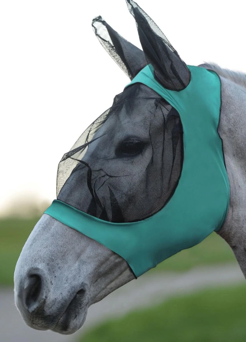 Weatherbeeta Stretch Eye Saver With Ears - Turquoise